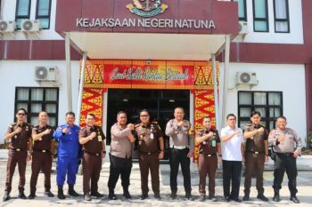 Kapolres Natuna perkuat sinergi dengan Kejari wujudkan penegakan hukum