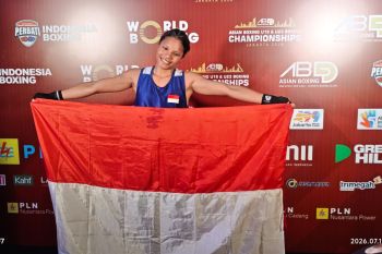 Anggie Chalik raih emas di Asian Boxing U19 dan U23