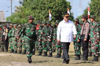 TMMD Ke-129 di Bintan fokus bangun jalan hingga drainase