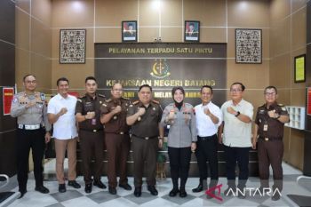 Polres Batang-Kejari memperkuat koordinasi jaga kamtibmas