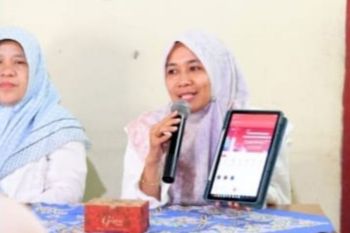 Kantor Pertanahan Kabupaten Pasaman sosialisasikan aplikasi Sentuh Tanahku kepada masyarakat Nagari Air Manggis Barat