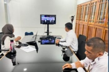 Kantor Pertanahan Kabupaten Pasaman ikuti Coaching Clinic pengelolaan dan pelaporan data penataan akses Reforma Agraria