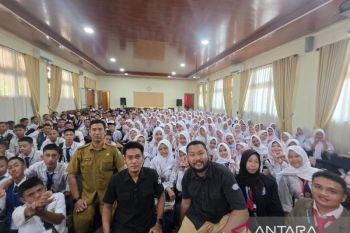 Densus 88 Polri bekali siswa di Sumsel pahami pencegahan radikalisme