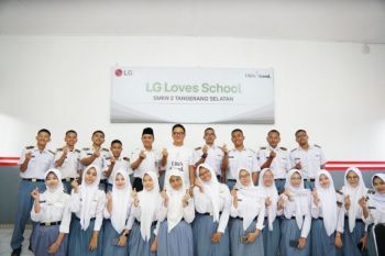 LG Electronics Indonesia dukung pembelajaran teknologi lewat LG Loves School