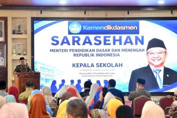 Mendikdasmen: Kepala sekolah-guru berperan wujudkan pendidikan bermutu