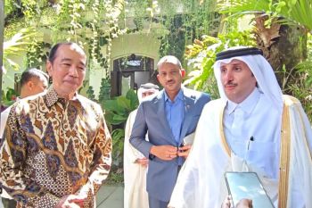 Duta Besar Qatar kunjungi Jokowi di Solo