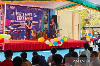 Siswa SMP Muhammadiyah PK Kottabarat unjuk bakat pada puncak MPLS