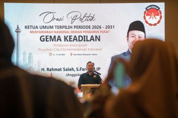 Rahmat Saleh dilantik sebagai Ketua Umum Gema Keadilan