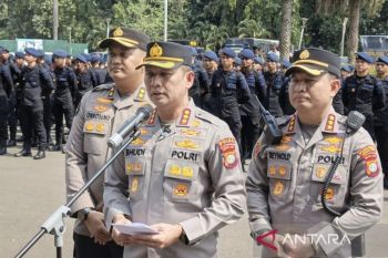 Polisi tekankan pelayanan humanis dalam aksi penyampaian pendapat