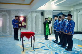 Bupati Banjar lantik empat pejabat JPT Pratama hasil manajemen talenta