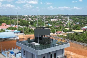 Radar GCI pertama RI dipasang di Kalimantan mampu lacak objek hingga sejauh 515 kilometer