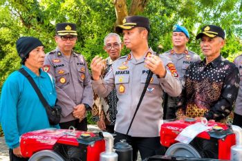 Polres Lombok Timur dukung ketahanan pangan