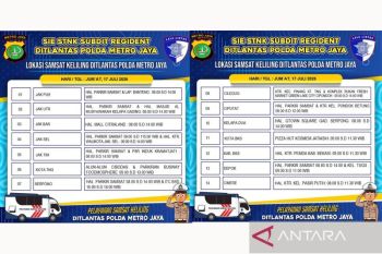 Samsat Keliling tersedia di 14 titik wilayah Jadetabek pada Jumat