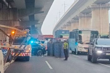 Jasa Marga bergerak cepat terkait kecelakaan di Km 26 B Tol Japek