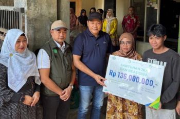 BPJS Ketenagakerjaan-Pemkab Sidoarjo salurkan santunan ahli waris korban kecelakaan