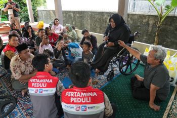 Merajut harapan, Kilang Plaju dukung penyandang multidisabilitas menuju hidup mandiri