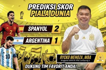 Rycko Menoza prediksi Spanyol juara Piala Dunia 2026, warga Lampung terbelah dukung Argentina