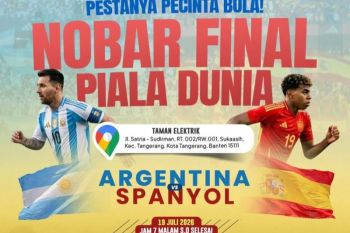 Nobar Final Piala Dunia 2026, Pemkot Tangerang ajak warga jaga sportivitas