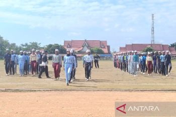 Capaska Kotim ikuti pradiklat jelang HUT ke-81 RI