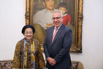 Megawati&nbsp;terima Dubes Maroko, bahas&nbsp;hubungan baik selama 66 tahun