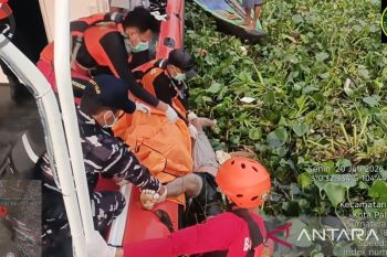 Tim SAR temukan ABK kapal jukung yang tenggelam di Sungai Musi