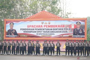 Polda Sumsel buka Pendidikan dan Pembentukan Bintara SPKT 2026 di SPN Betung