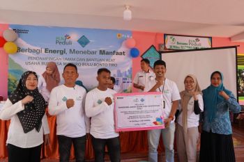 PLN UIP Sulawesi memperkuat ekonomi desa di Bantaeng