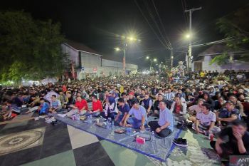 Bupati Bangka Selatan bersama Forkopimda nobar final Piala Dunia bersama masyarakat