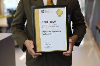Poltekpar Makassar masuk peringkat dunia THE Sustainability Impact Ratings 2026