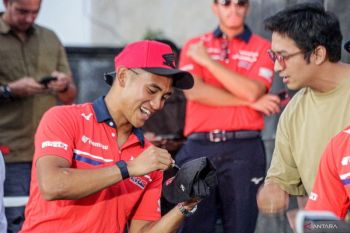 Mario Suryo Aji  jumpa penggemar di Yogyakarta