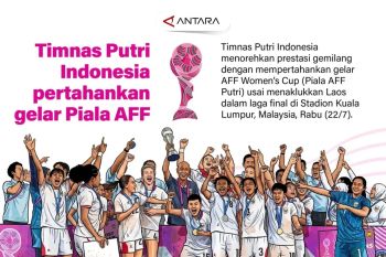 Timnas Putri Indonesia pertahankan gelar Piala AFF