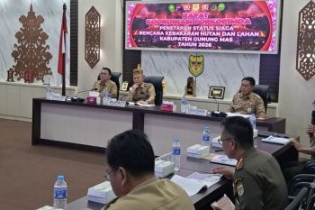 Gunung Mas tetapkan status Waspada Bencana Karhutla