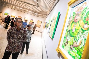 Pasar Rakyat dan Budaya Jateng menampilkan ratusan karya seni