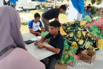 Peringati hari jadi, Pemkab Nagan Raya gelar pangan murah