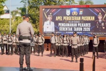 Polres Banjar siagakan 171 personel amankan Pilkades Serentak 2026