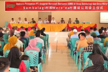 GEM dan BNSI Fasilitasi Pembentukan Perusahaan Milik Desa, Ciptakan Lebih dari 500 Lapangan Kerja di Morowali