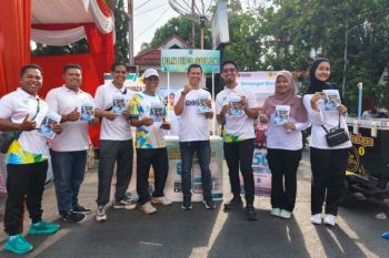 PLN ULP Solok Hadir Lebih Dekat dengan Masyarakat, Promo Tambah Daya Diskon 50 Persen Meriahkan Bhayangkara Run Solok