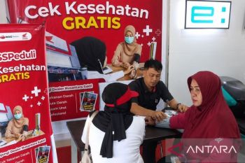 Honda Nusantara Sakti Sungailiat gelar cek kesehatan gratis untuk Masyarakat