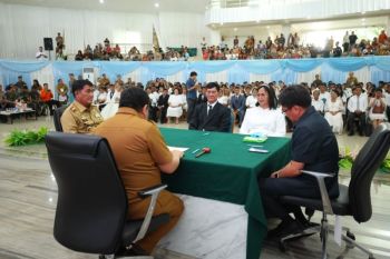 130 pasangan ikut perkawinan massal di Sulut