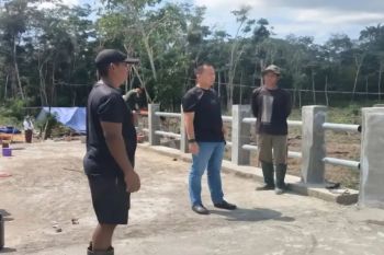 Kodim Tanjungpinang rampungkan pembangunan empat jembatan beton di Bintan