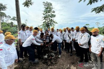 74 Kades di Bulungan tanam pohon dan buah endemik untuk anak cucu