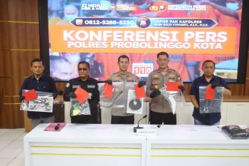 Polisi: Tiga pelaku pelemparan bondet di Kota Probolinggo anak-anak