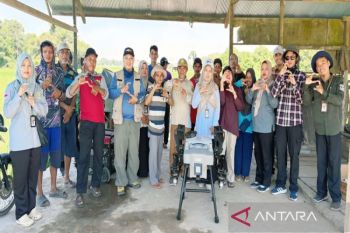 BRMP Kalsel monitoring pelaksanaan pertanian modern di Tabalong