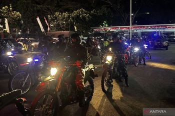 Polrestabes Bandung kerahkan 300 personel untuk patroli malam