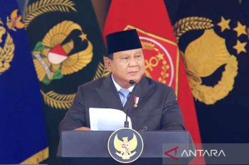 Presiden minta perwira TNI-Polri kuasai AI dan bahasa asing