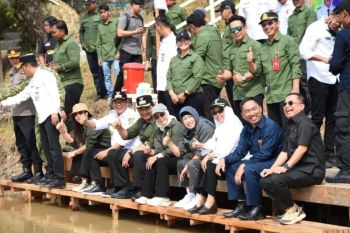 DKPP Barito Utara tebar 76 ribu benih ikan untuk jaga ekosistem