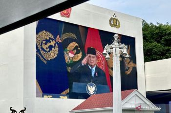 Presiden menyebut pelantikan perwira TNI Polri jadi awal pengabdian