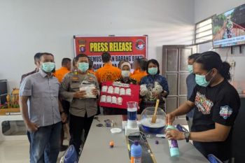 Polresta Palangka Raya musnahkan 116,94 gram sabu hasil ungkap 11 kasus narkotika