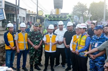 Pembangunan Jalan Moncongloe dimulai