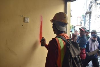 Pemkot Surabaya tandai 70 bangunan untuk normalisasi Kalianak